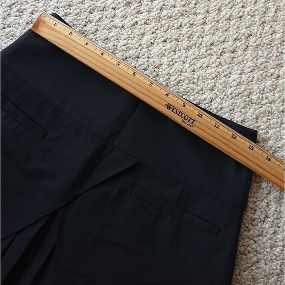 TIBI middle Pleated black mini skirt size 0 - Picture 4 of 11